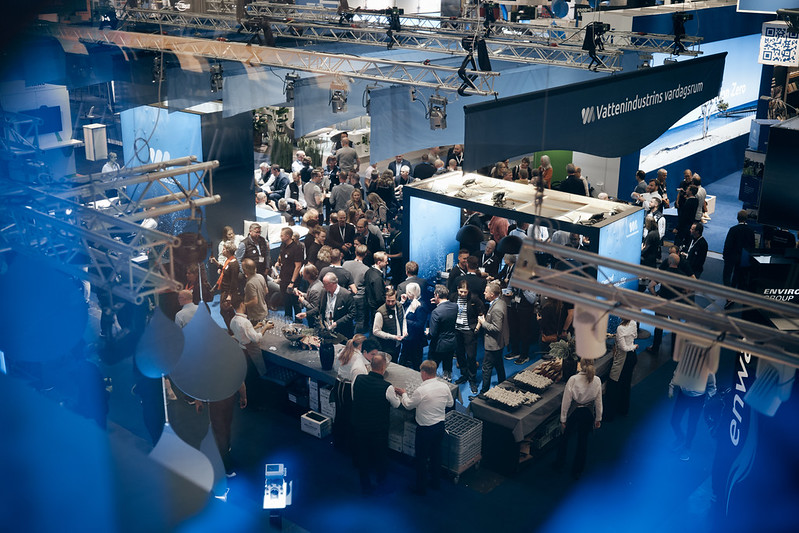 Mötesplats Vatten 2023 på Svenska Mässan i Göteborg.